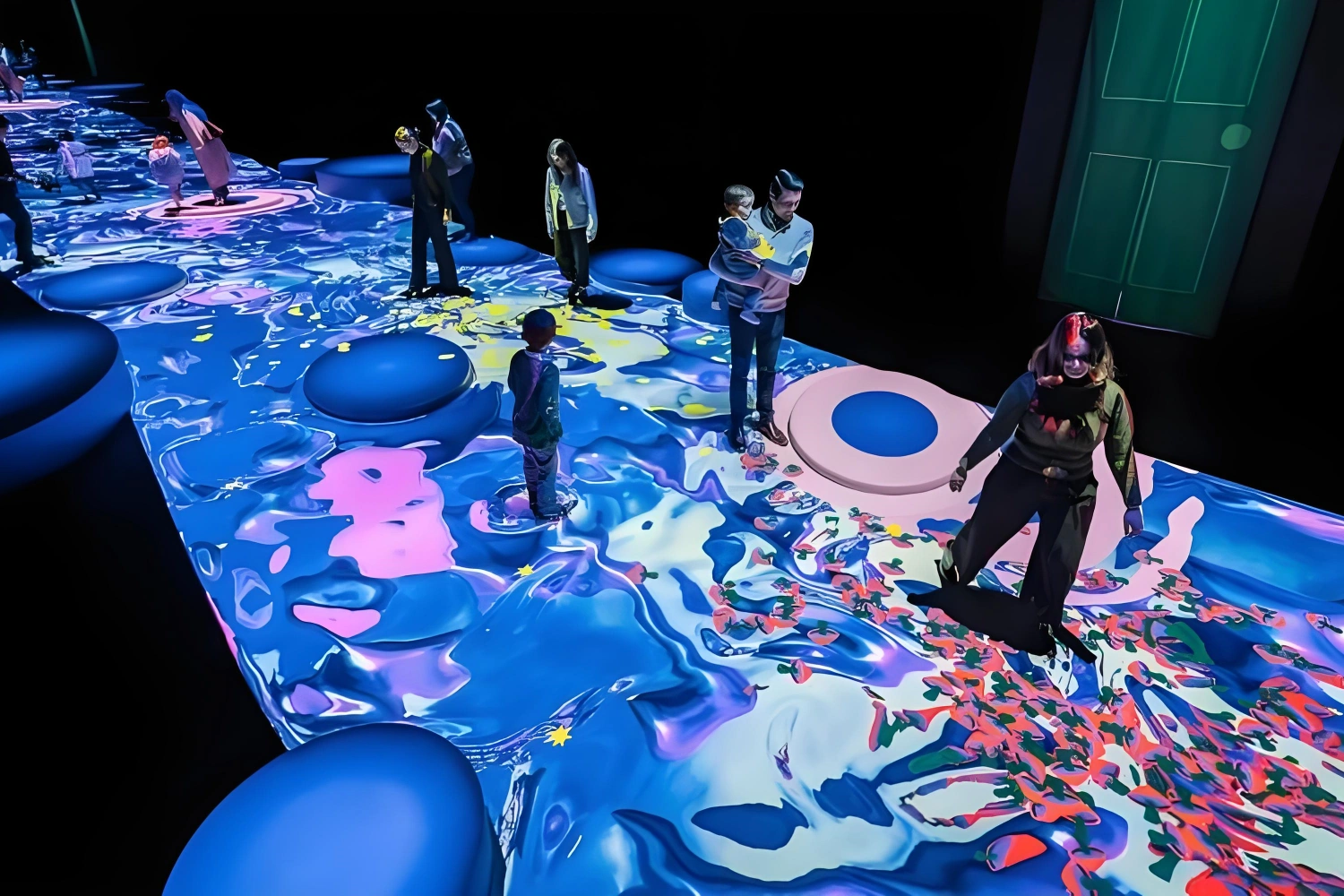 An immersive art installation in a Singapore shopping mall designed to attract foot traffic and enhance visitor experience in 2026.