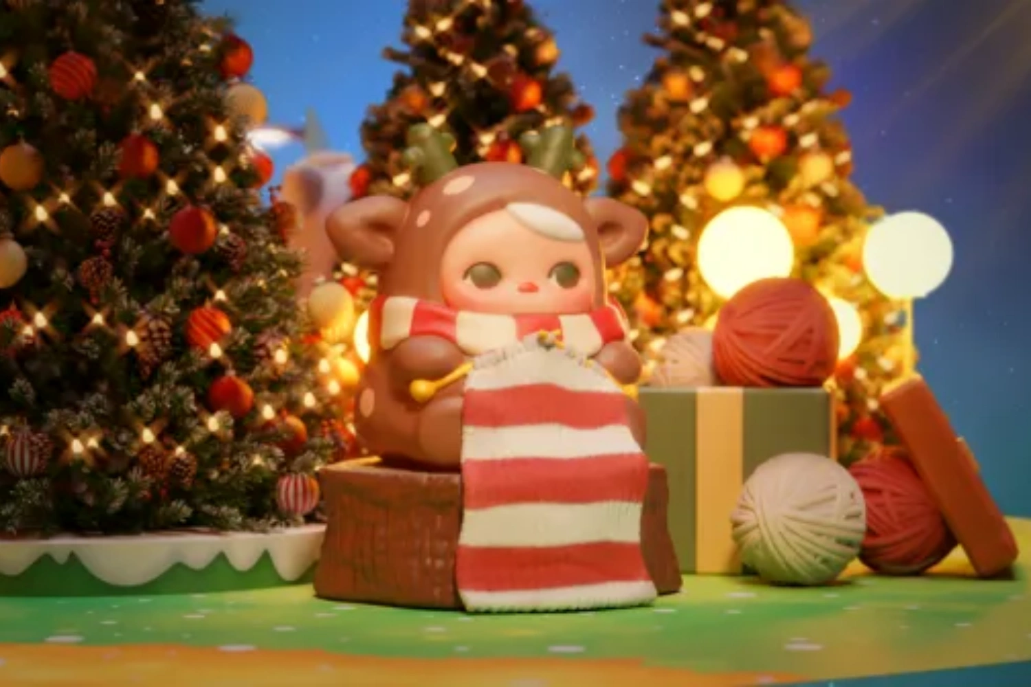 Precision fabrication and surface finishing for premium visual quality in Christmas displays