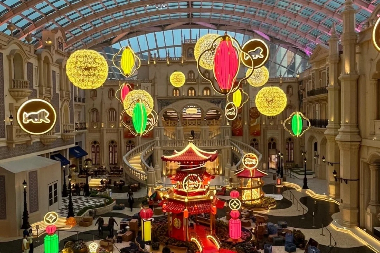 Spatial storytelling and themed IP-driven art installations in Macau shopping centers