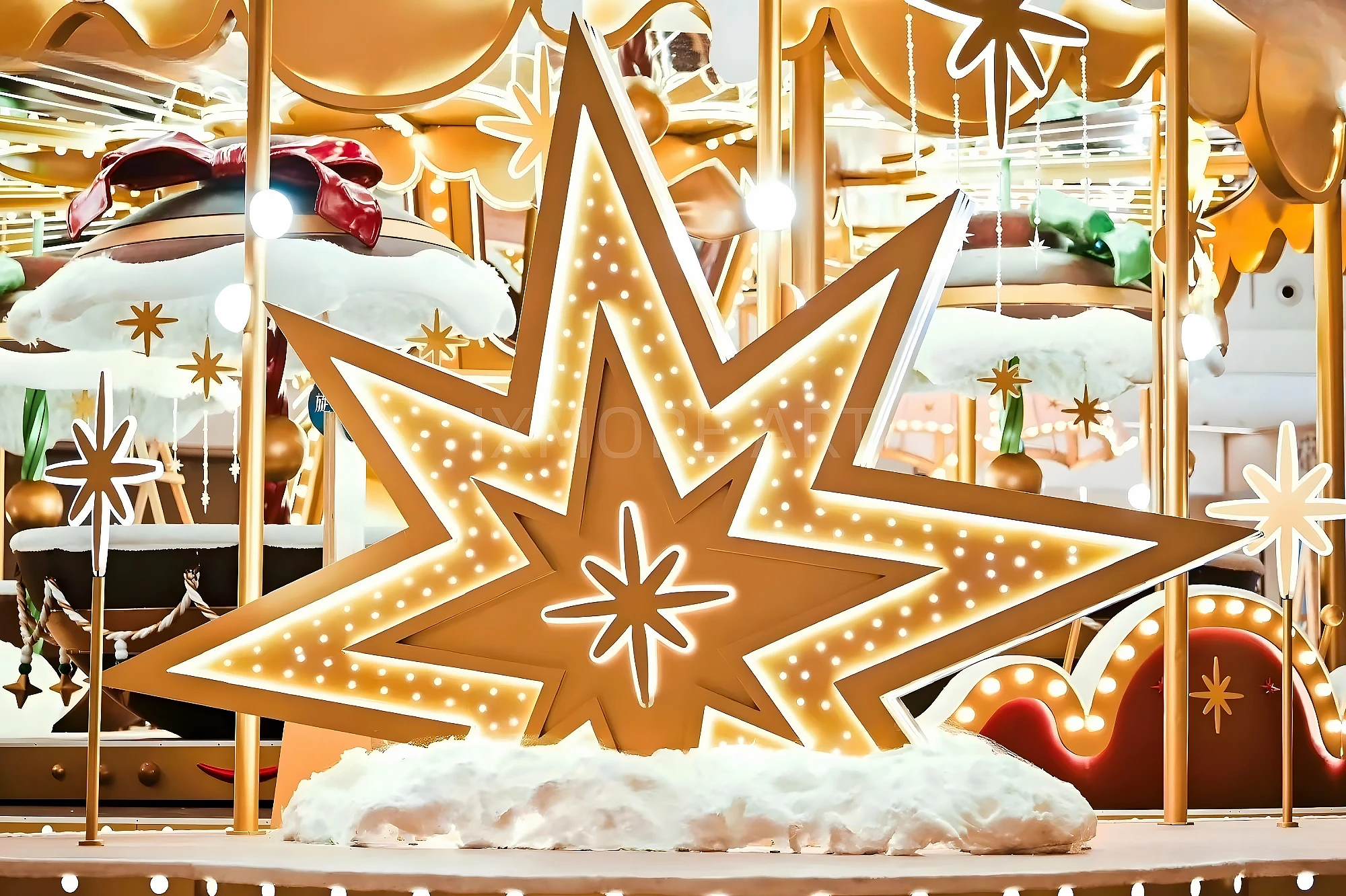 Custom Commercial Christmas Decorations for The Ring Shopping Mall - Feature 12