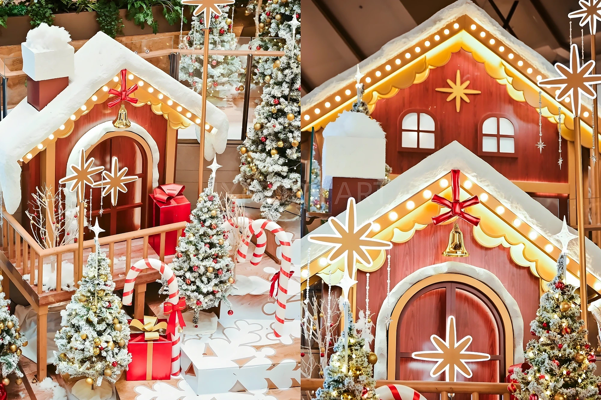 Custom Commercial Christmas Decorations for The Ring Shopping Mall - Feature 11