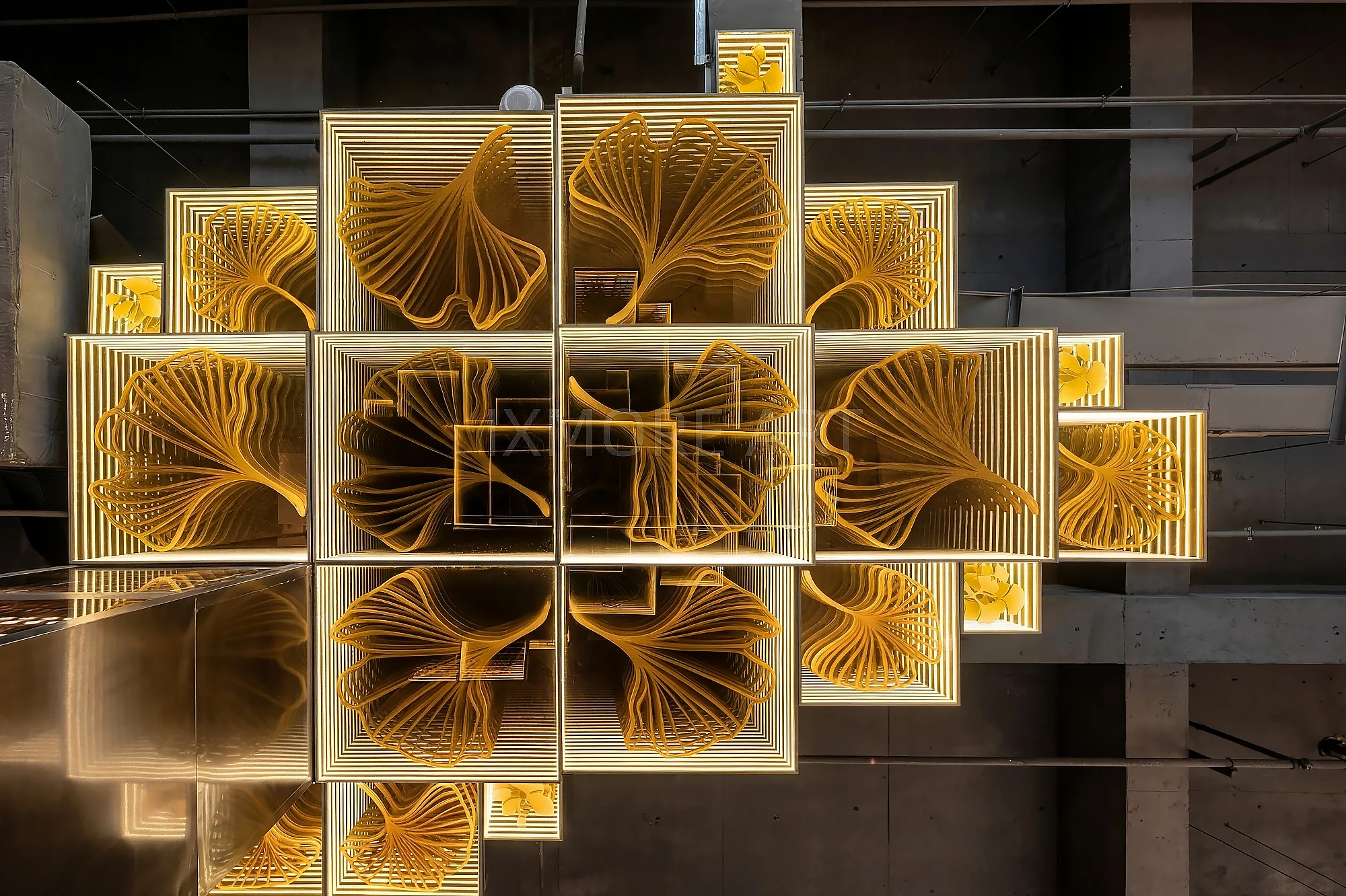 Custom facade decoration and interactive art installation for JD Mall - Image 16
