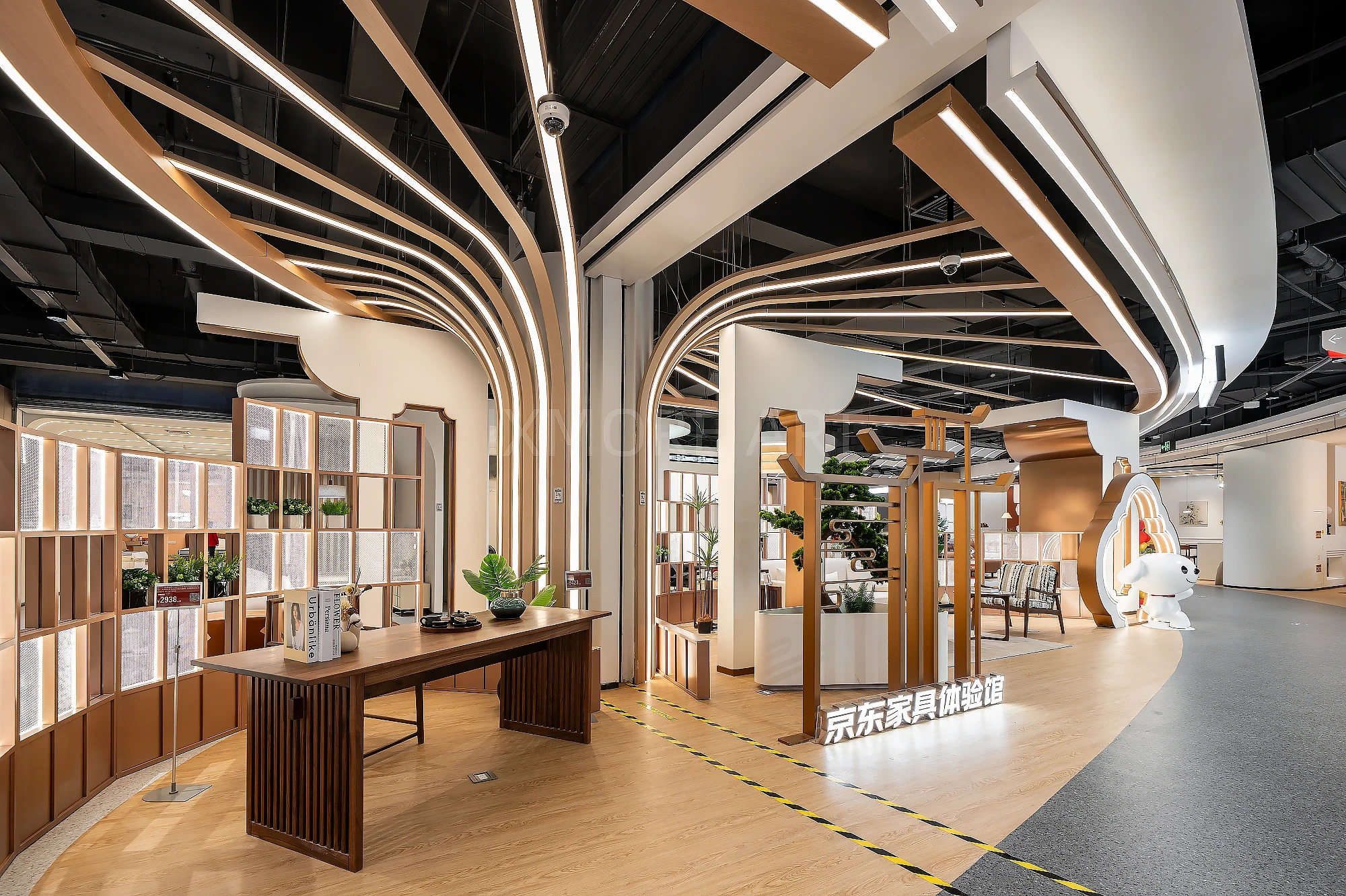 Custom facade decoration and interactive art installation for JD Mall - Image 18