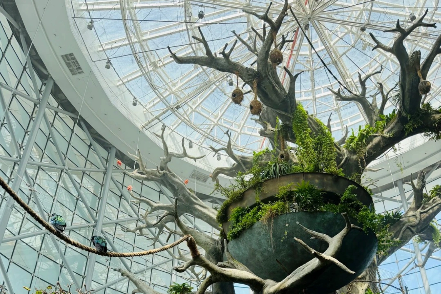 High-precision engineering and artificial ecosystem manufacturing for UAE mall installations