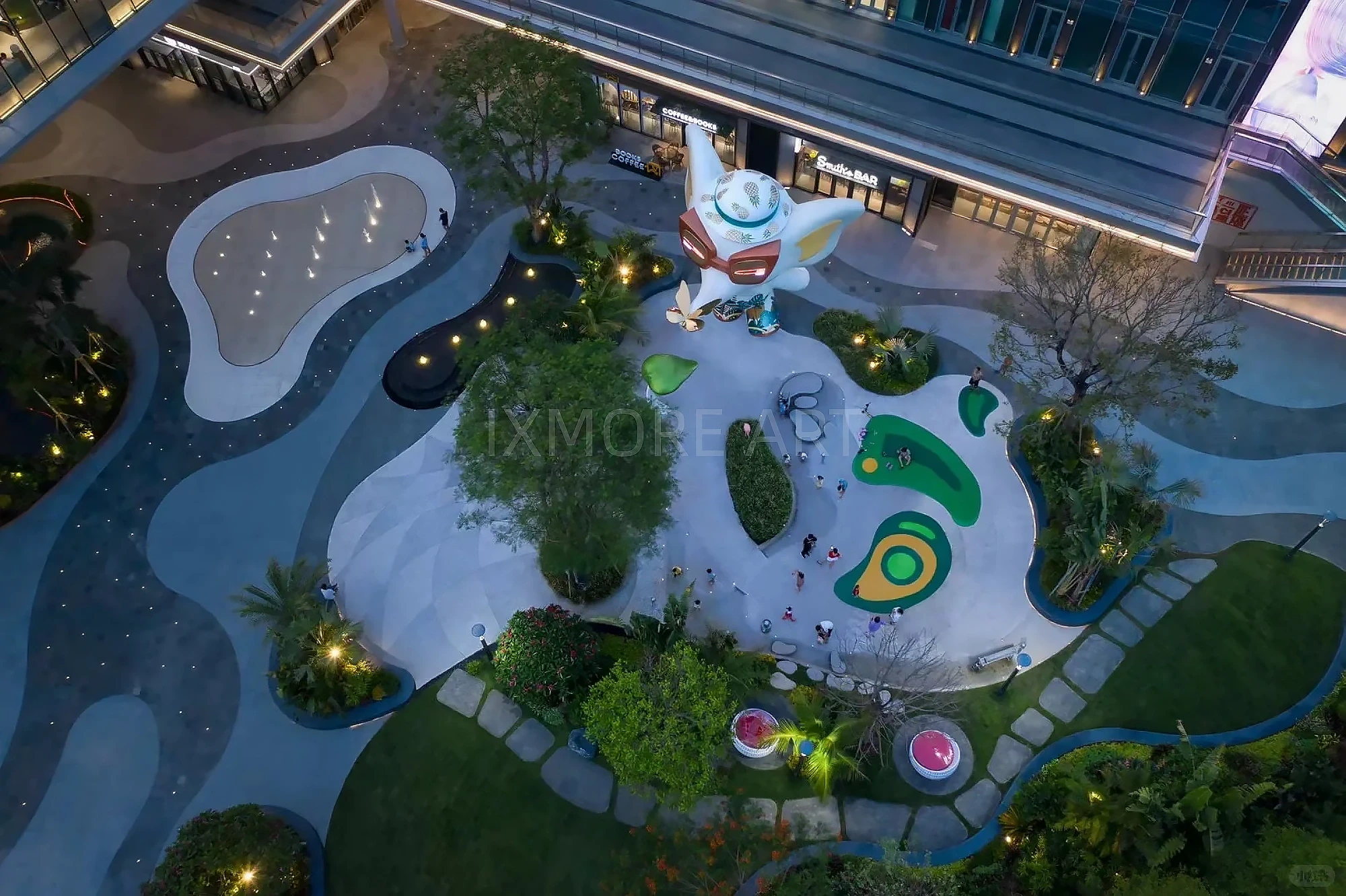 Custom “Tropical Little Elephant” Dynamic IP Art Installation – Image 09