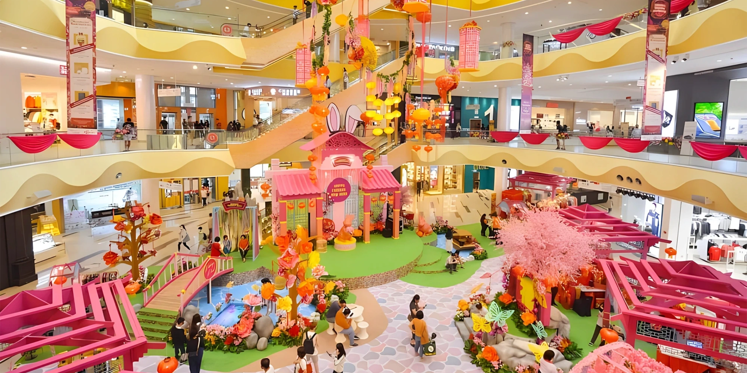 Viral Forest Treehouse Display Installation