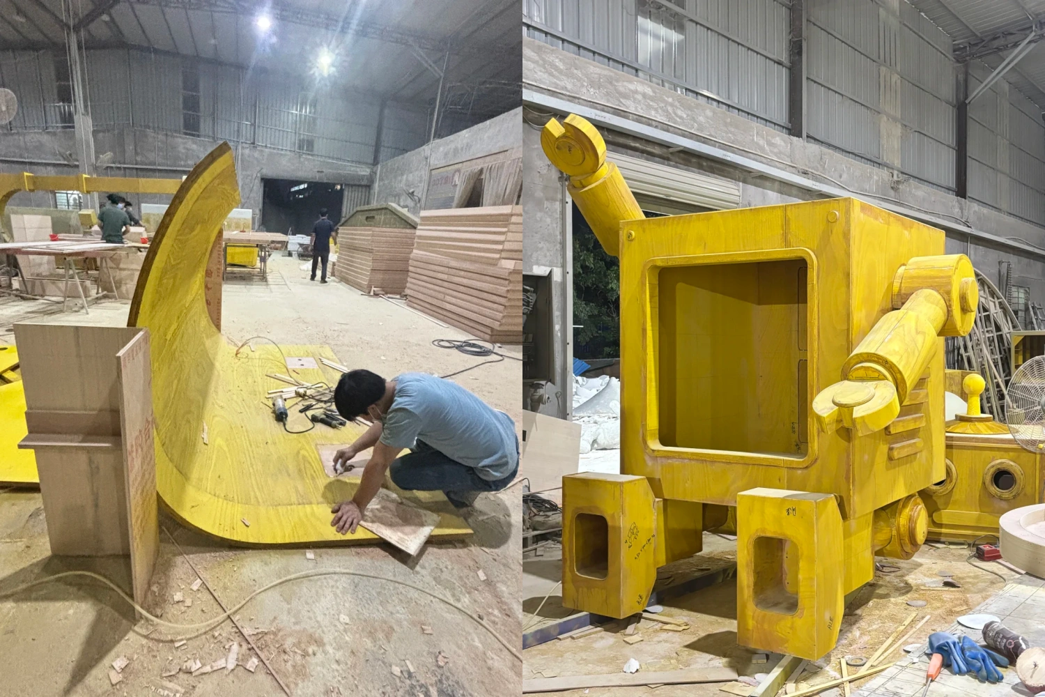 Toy Wishes Land Mall Themed Display Fabrication