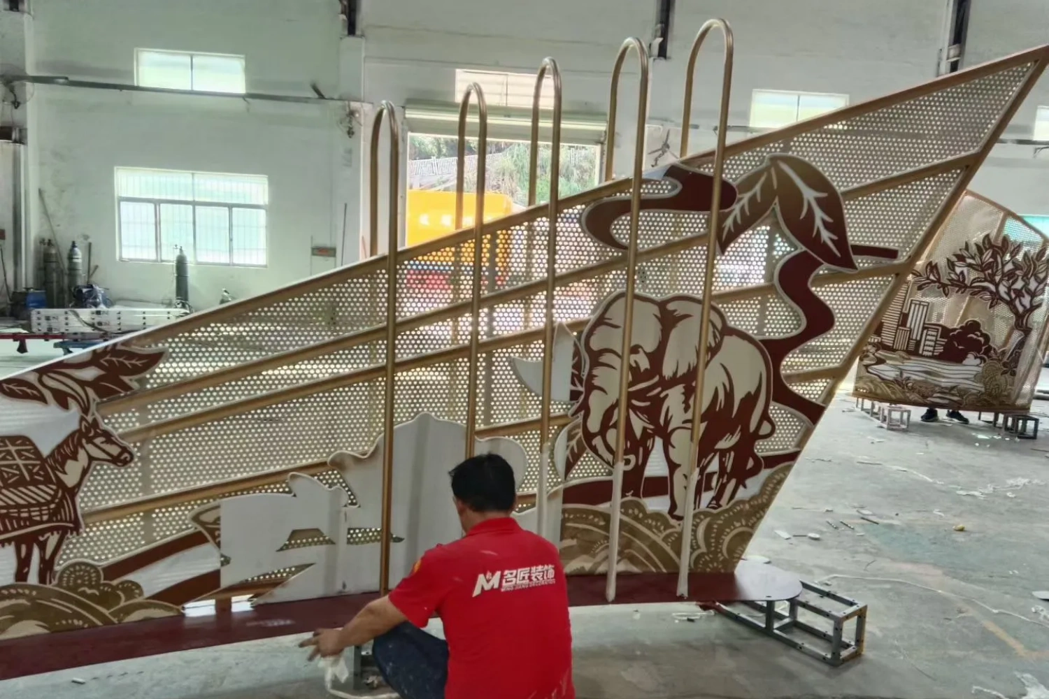 Custom fabricated anniversary event props and art installation for CHAGEE Hong Kong by props factory-3