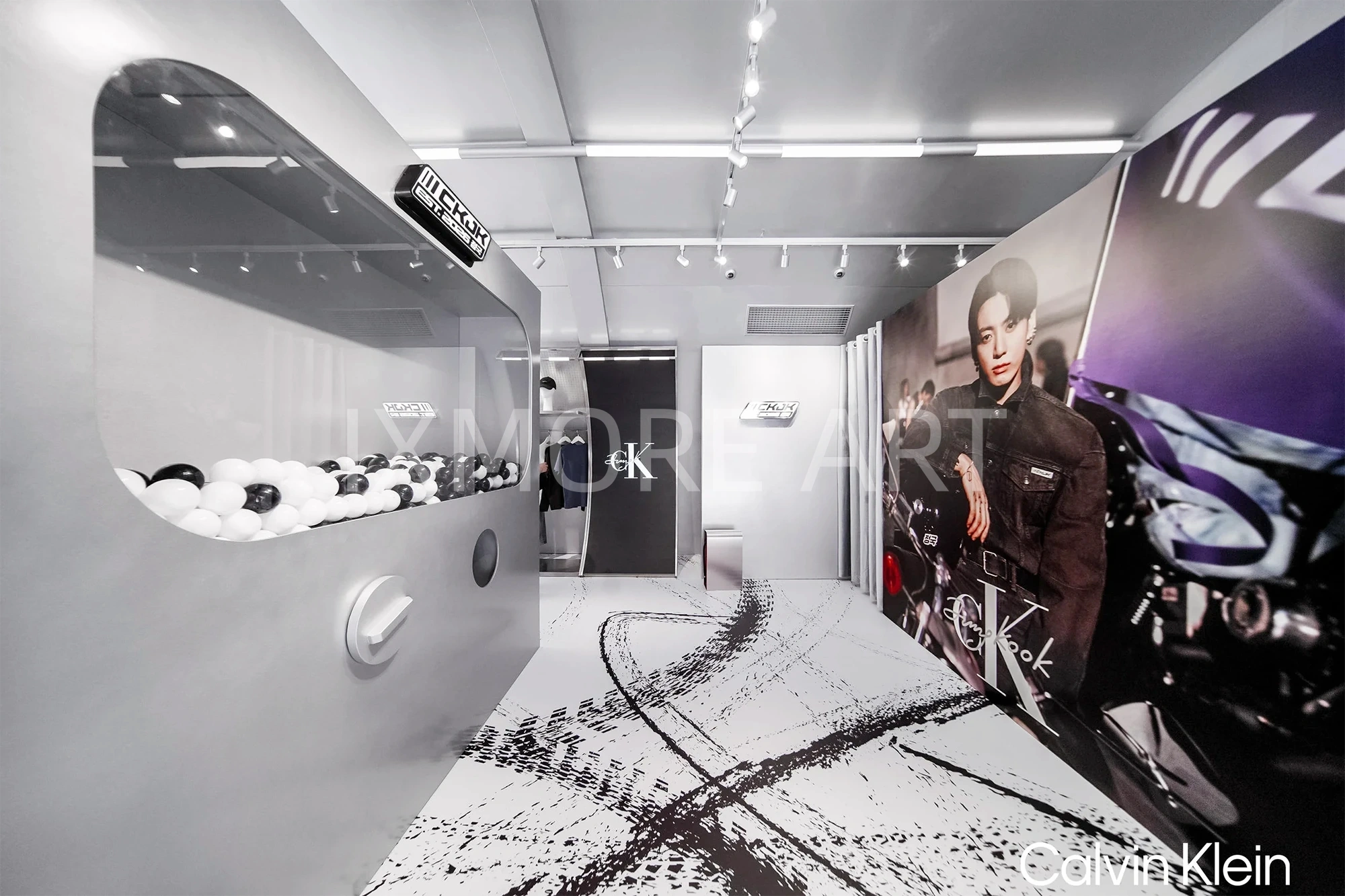 CK exhibition display custom fabrication factory - artistic installation handcraft process for retail visual merchandising(8)