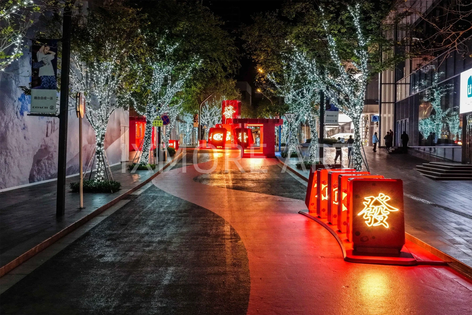 COACH x CLOT pop-up store custom facade installation – immersive experience prop manufacturing by art factory(7)