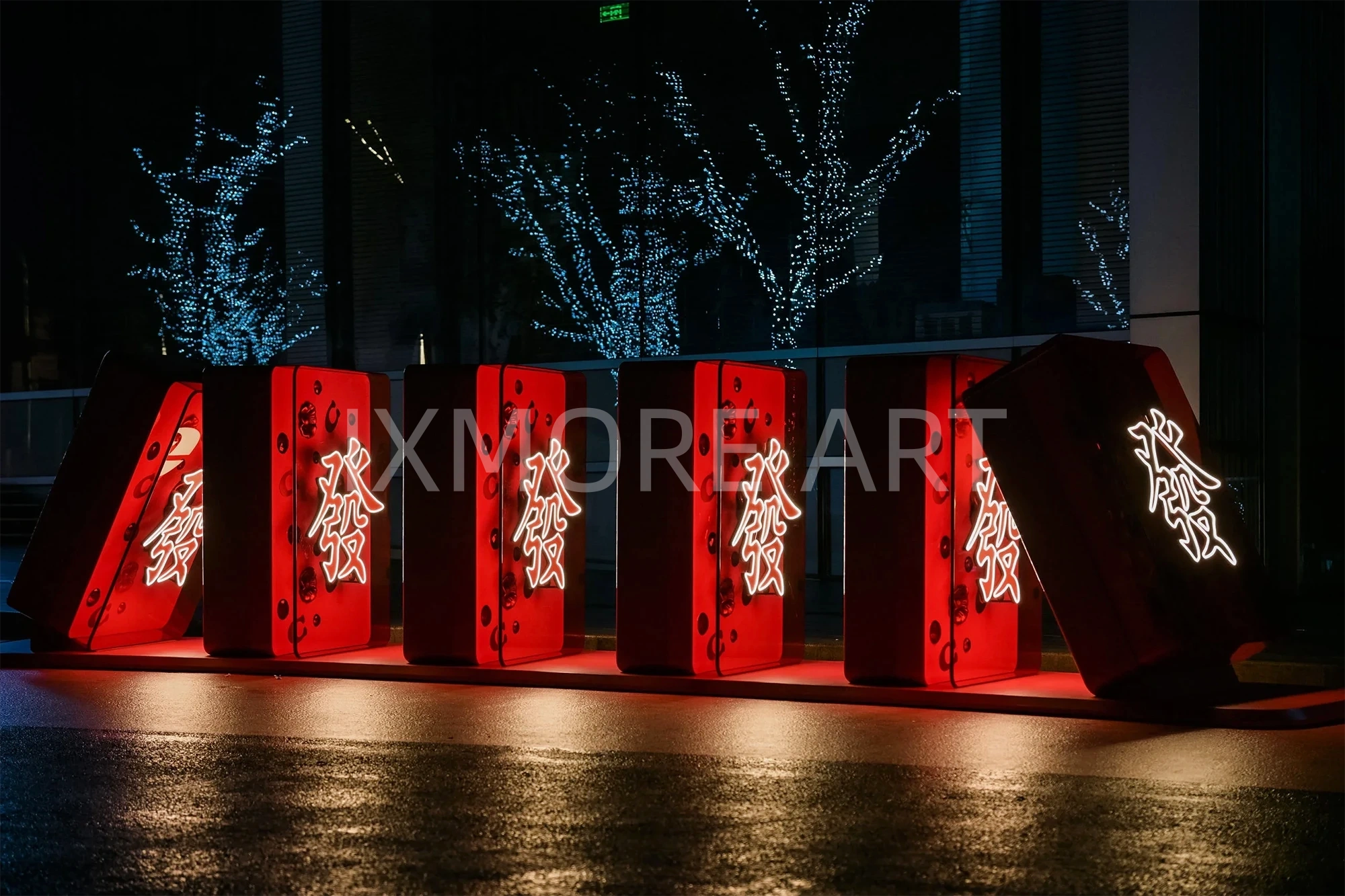 COACH x CLOT pop-up store custom facade installation – immersive experience prop manufacturing by art factory(9)
