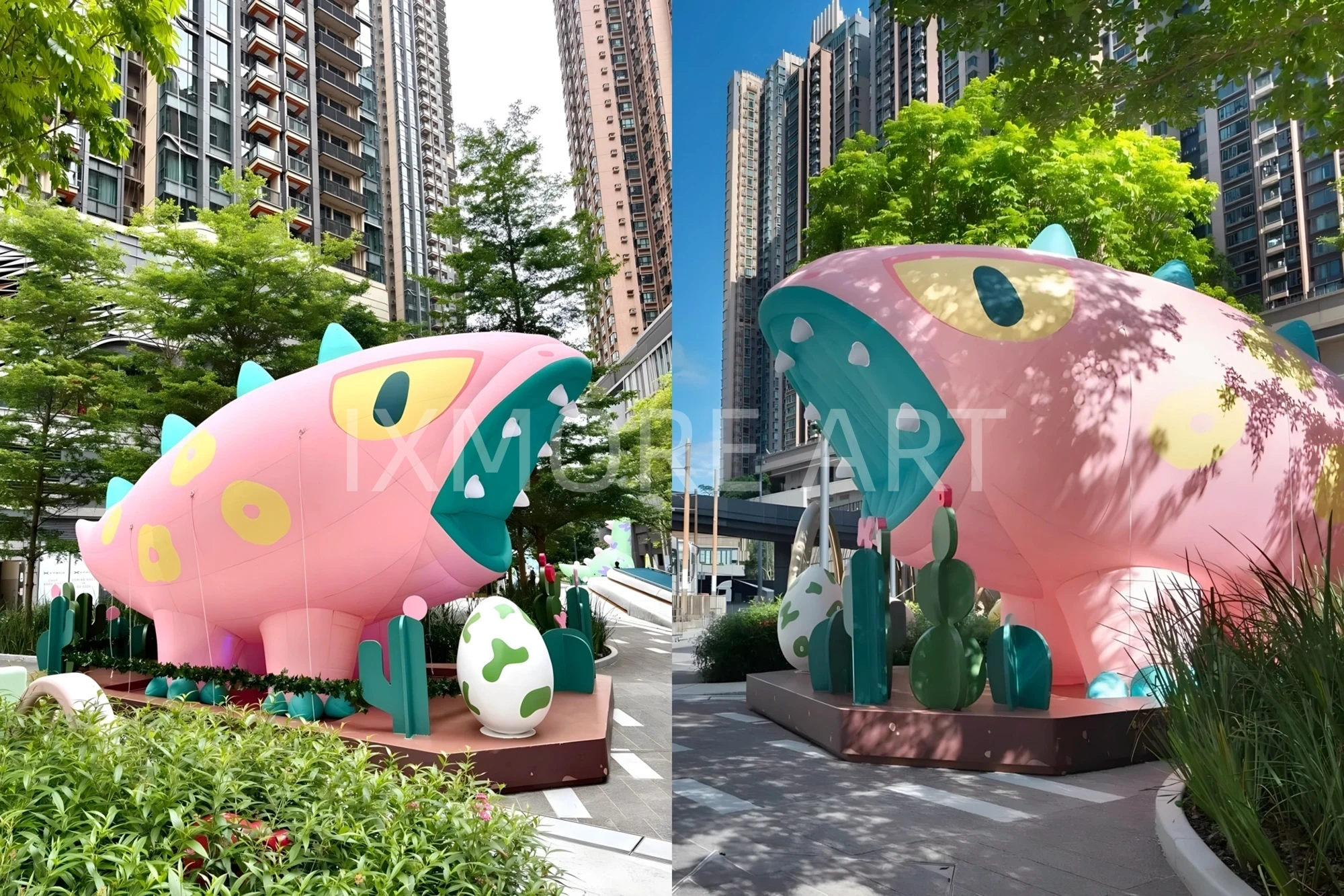 Custom pop up event prop factory in Hong Kong Yuen Long, immersive marketing installation for brand activation(4)