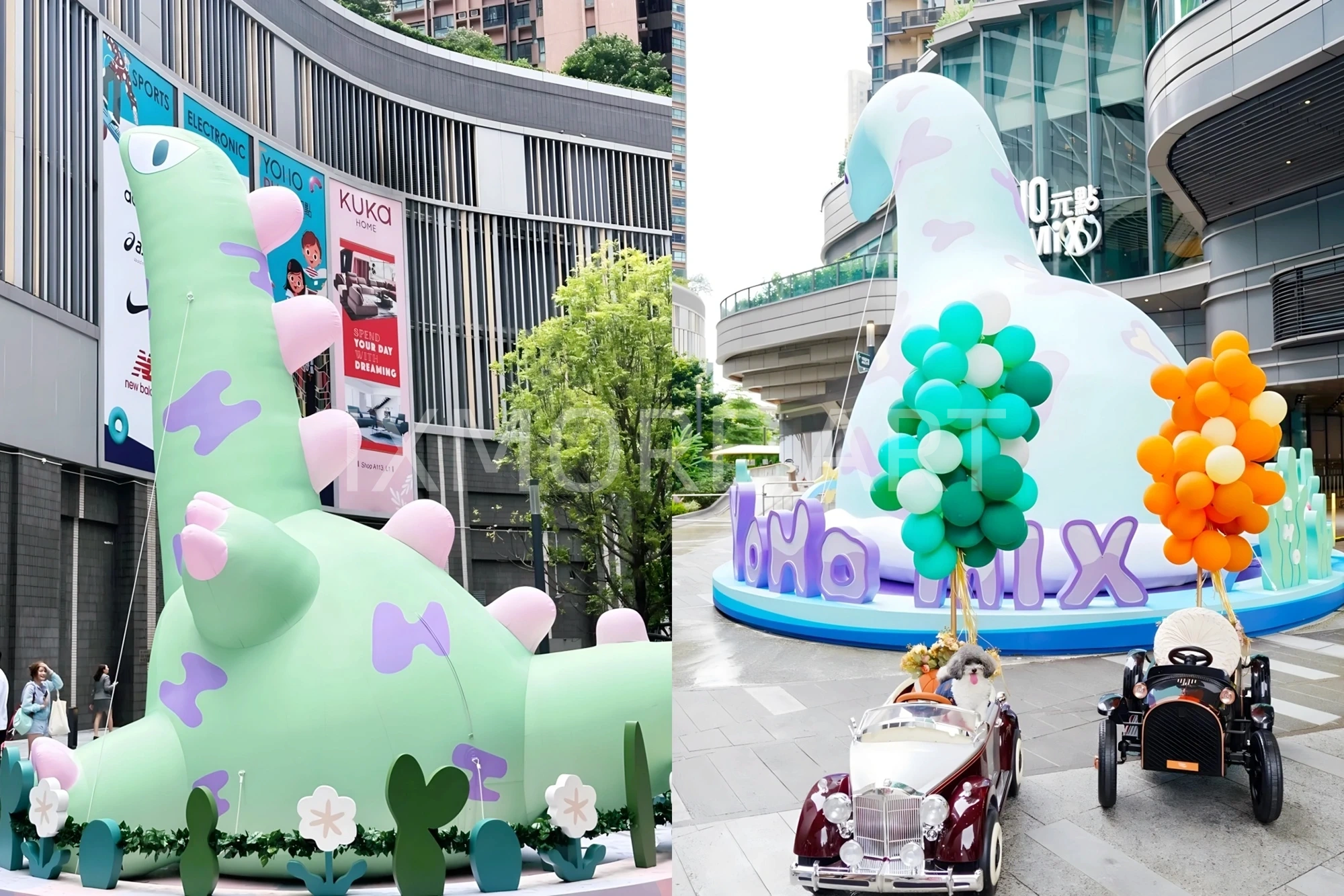 Custom pop up event prop factory in Hong Kong Yuen Long, immersive marketing installation for brand activation(6)