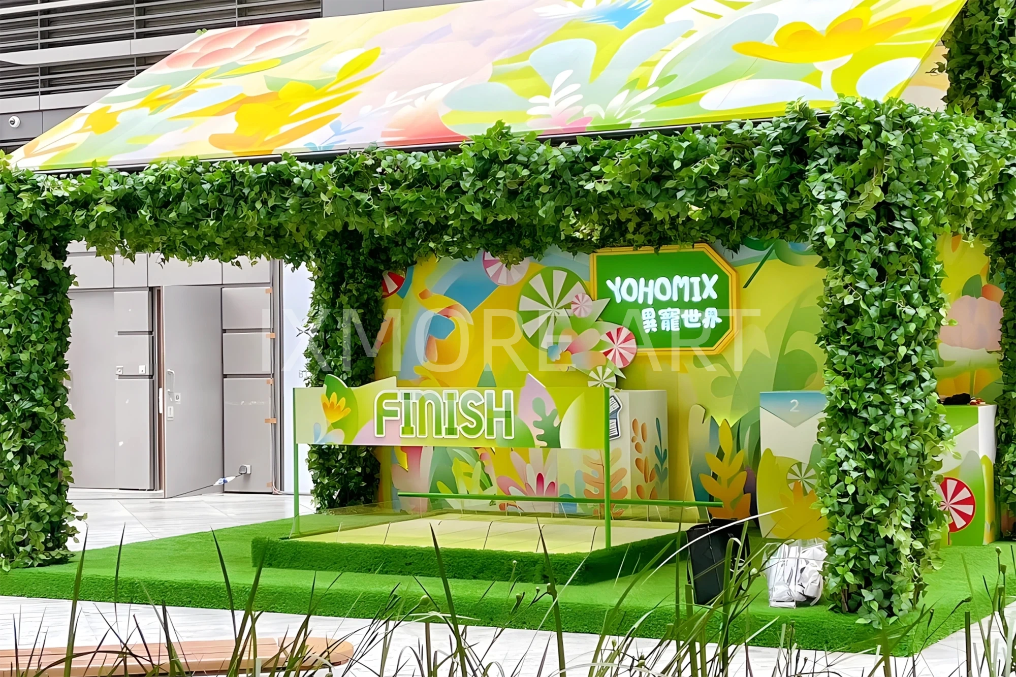 Custom pop up event prop factory in Hong Kong Yuen Long, immersive marketing installation for brand activation(8)