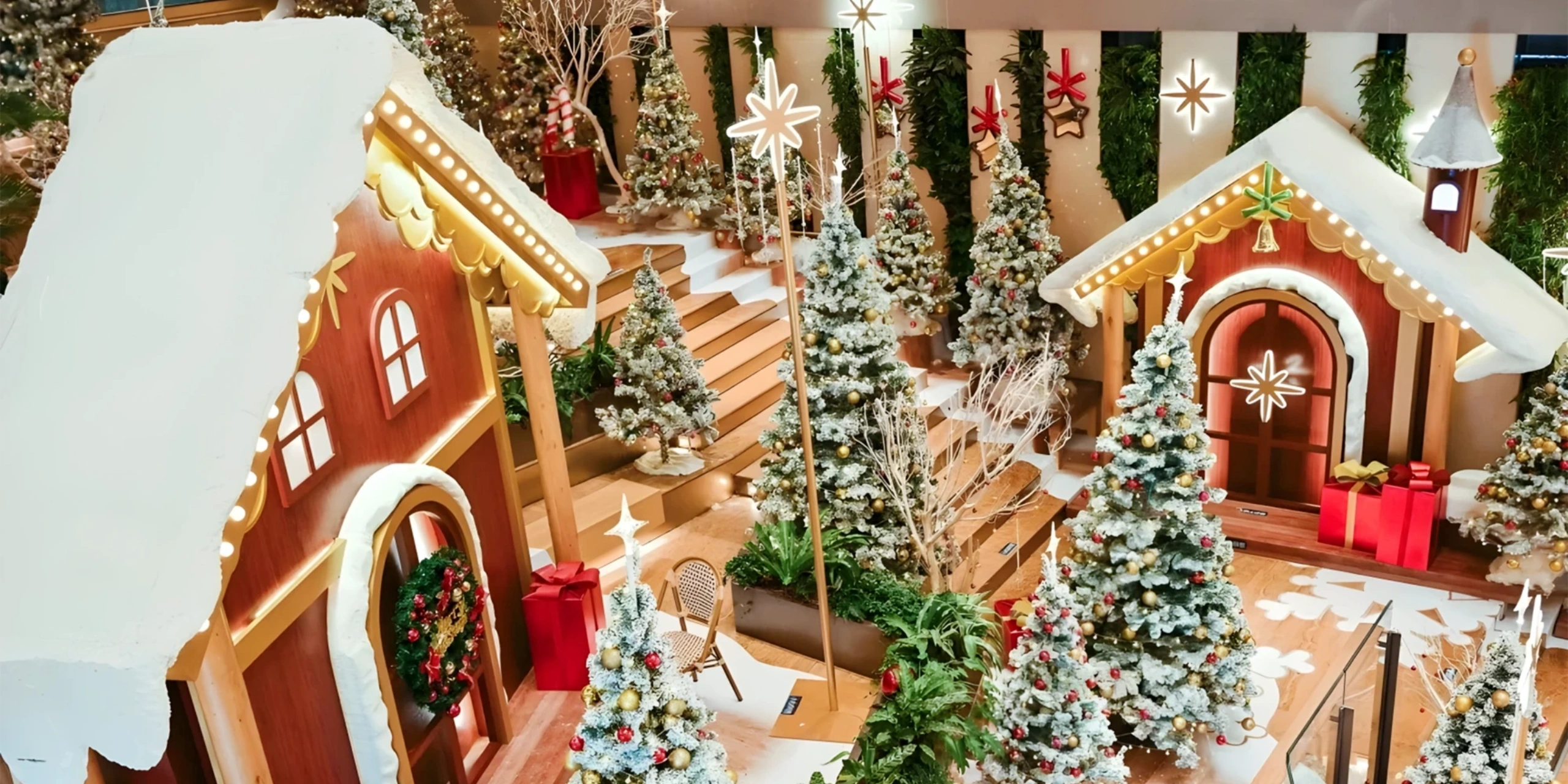 Custom Christmas Decorations for Ring Mall