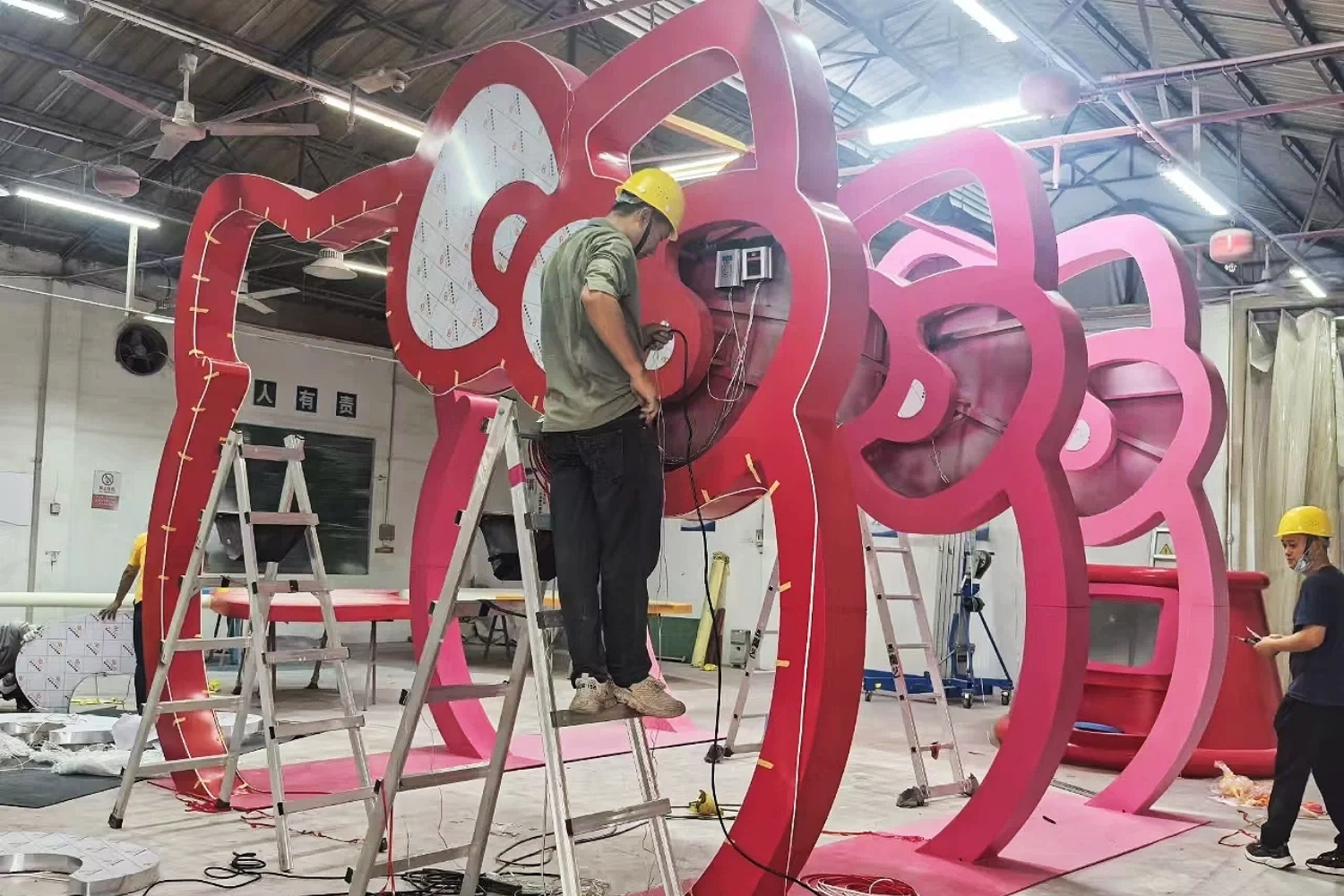 Hello Kitty Dream Themed Exhibition Prop Fabrication