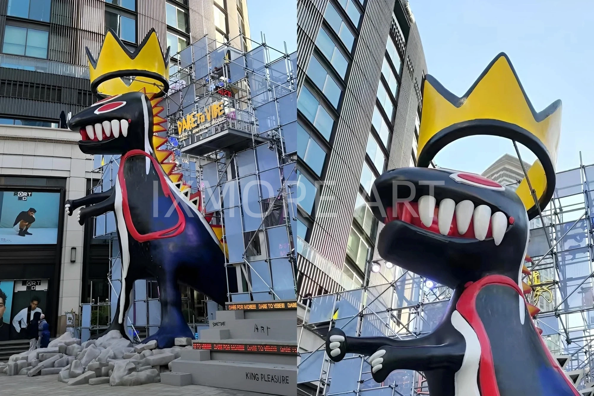 Hong Kong Taikoo Hui shopping mall large-scale art installation custom panoramic view(7)