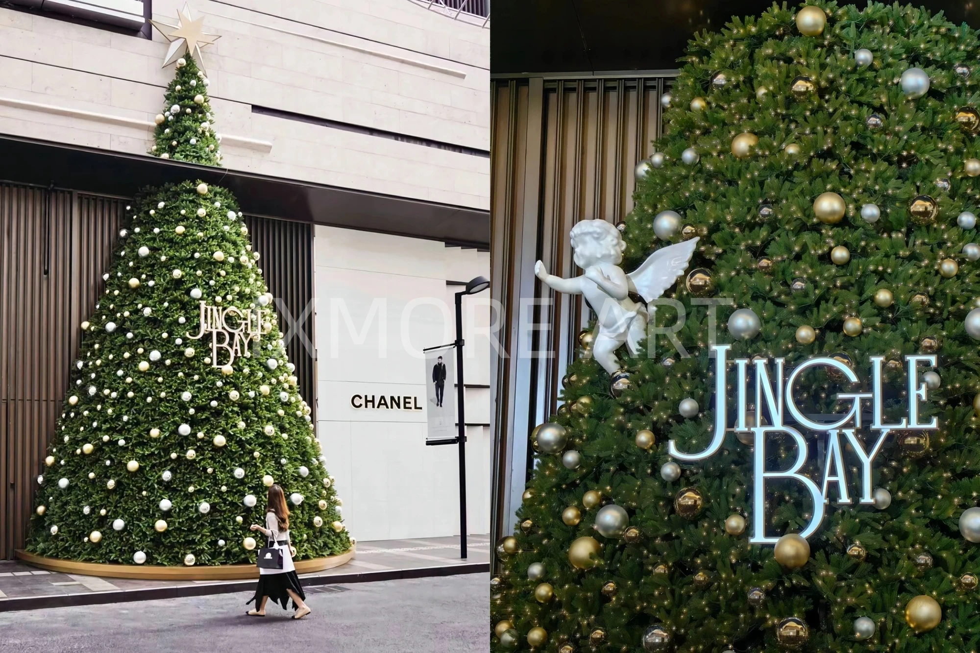 Christmas immersive character props of Shenzhen Bay Mall, exclusive custom Christmas decoration props from art factory, finished commercial Christmas display sculptures(10)
