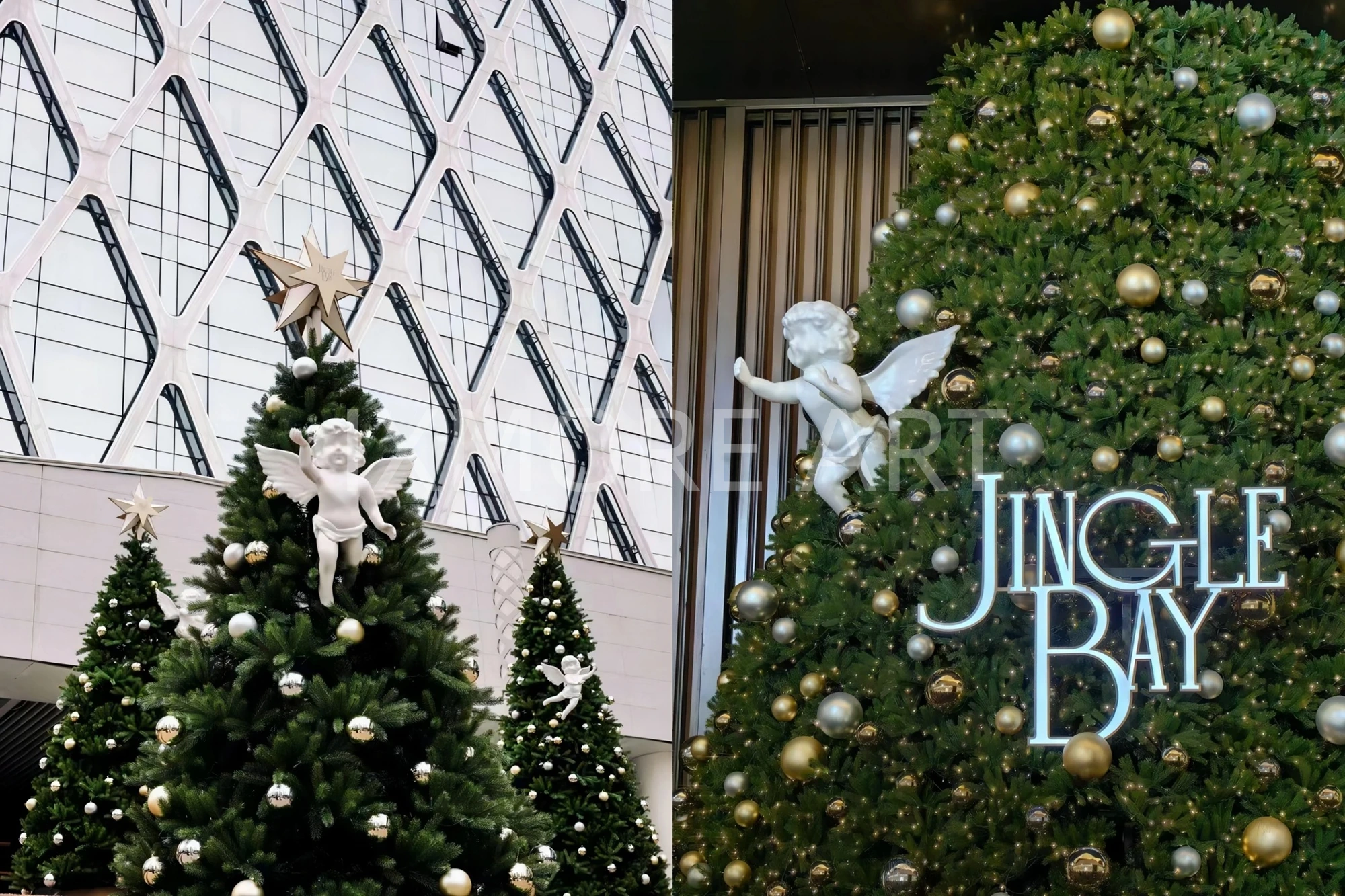 Christmas immersive character props of Shenzhen Bay Mall, exclusive custom Christmas decoration props from art factory, finished commercial Christmas display sculptures(5)