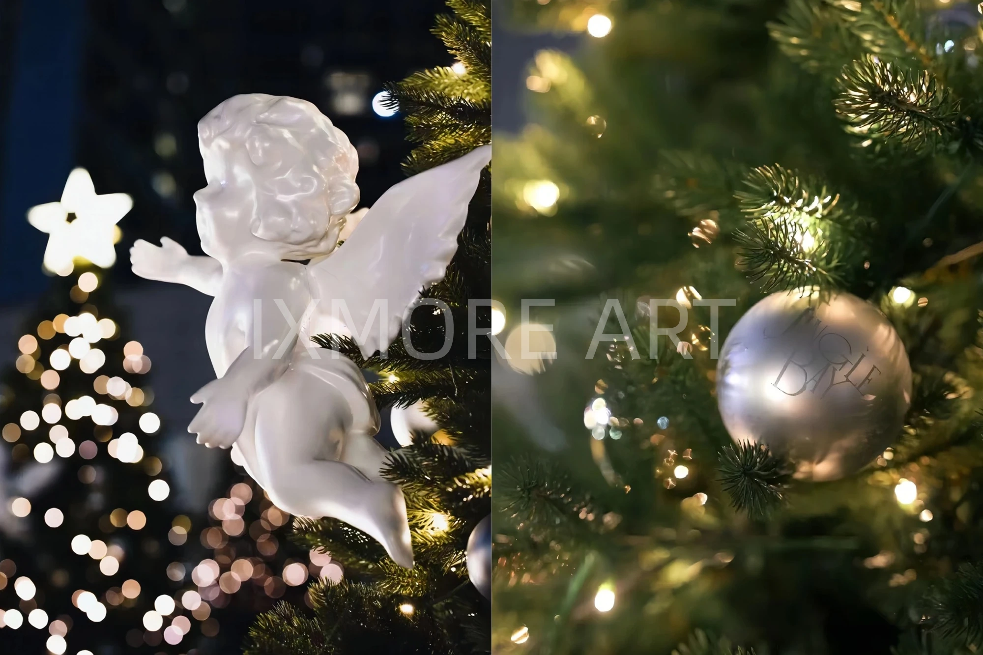 Christmas immersive character props of Shenzhen Bay Mall, exclusive custom Christmas decoration props from art factory, finished commercial Christmas display sculptures(9)