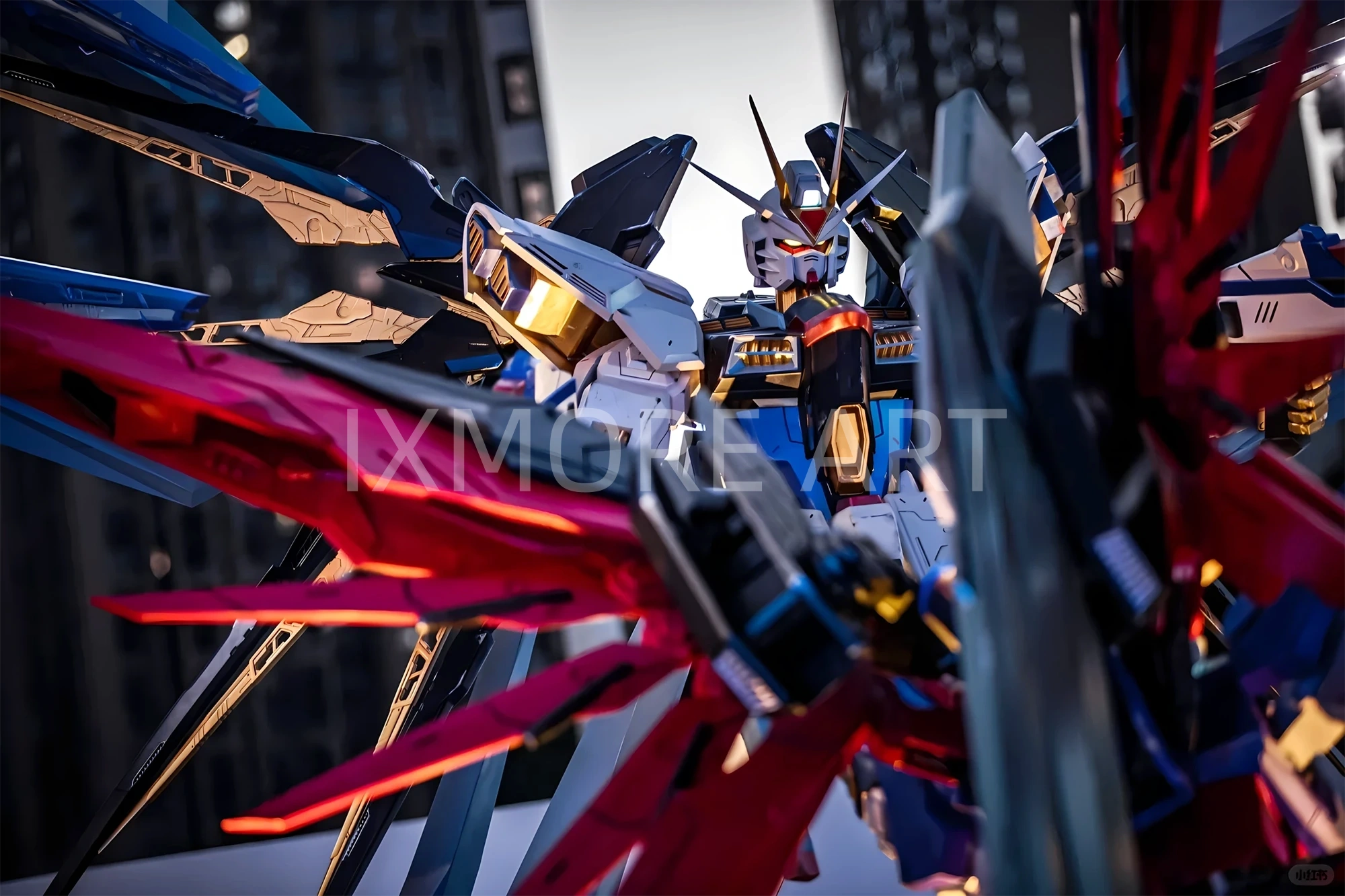Custom large-scale anime art sculpture installation from fabrication factory(7)
