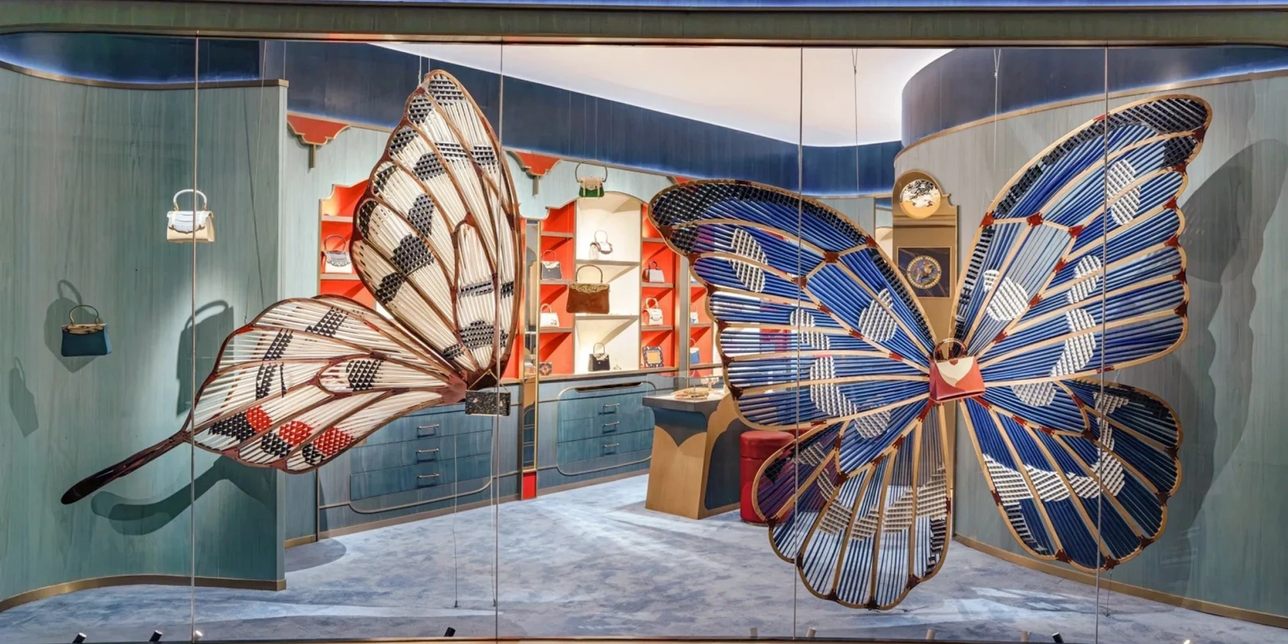 Luxury Store Window Prop Fabrication