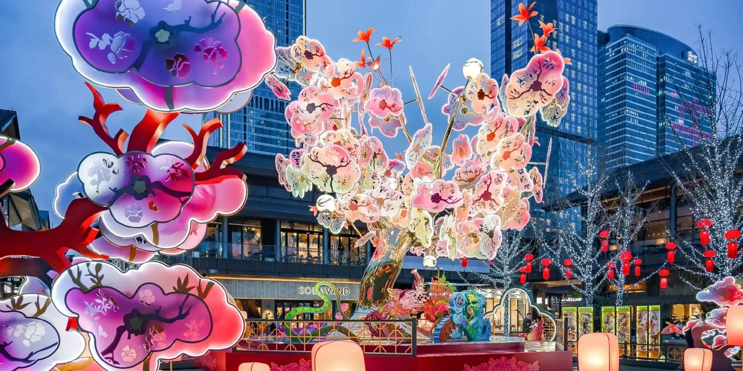 Mall Viral Art Installation Custom