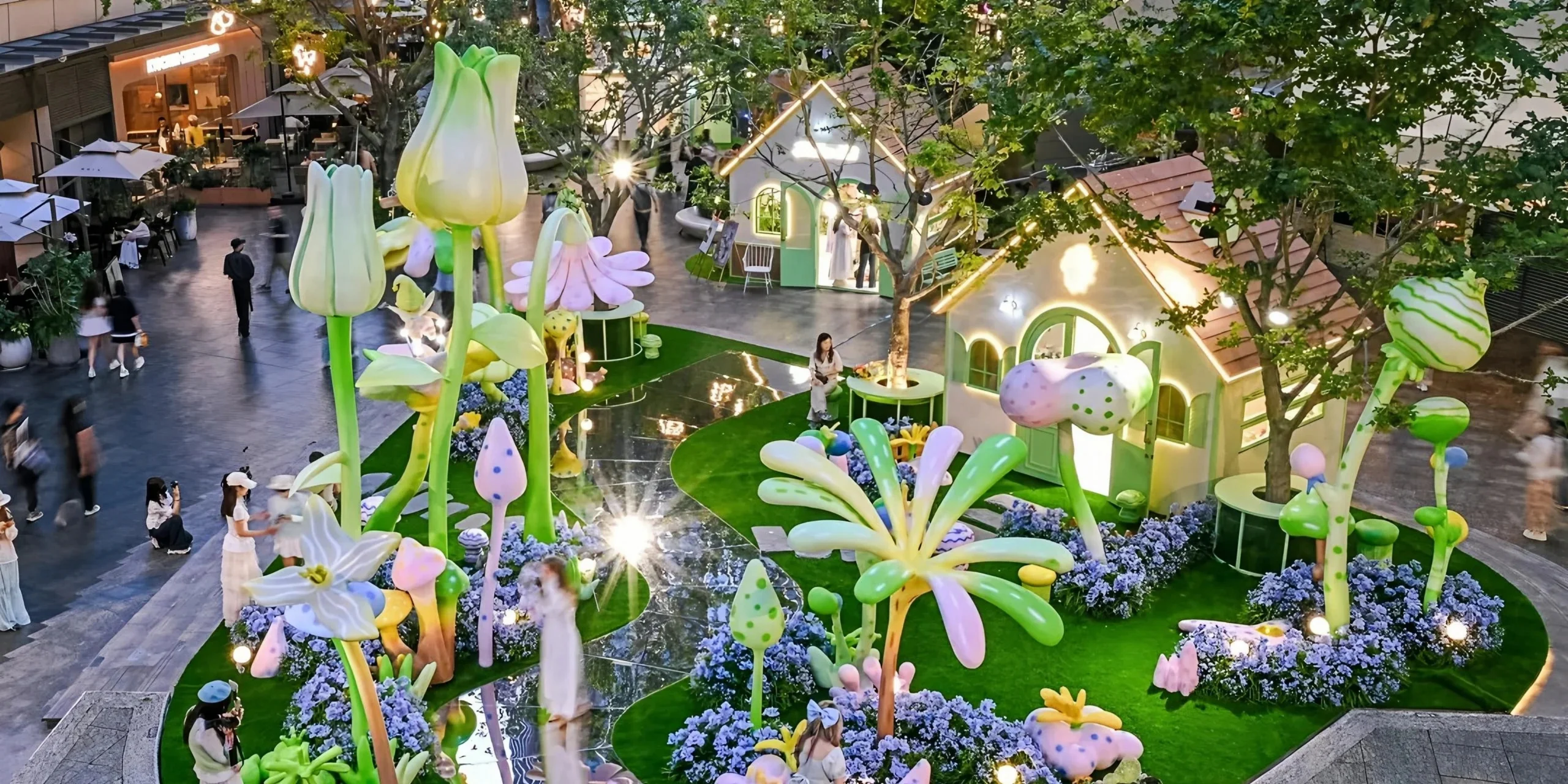 Immersive Floral Installation for MixC Mall