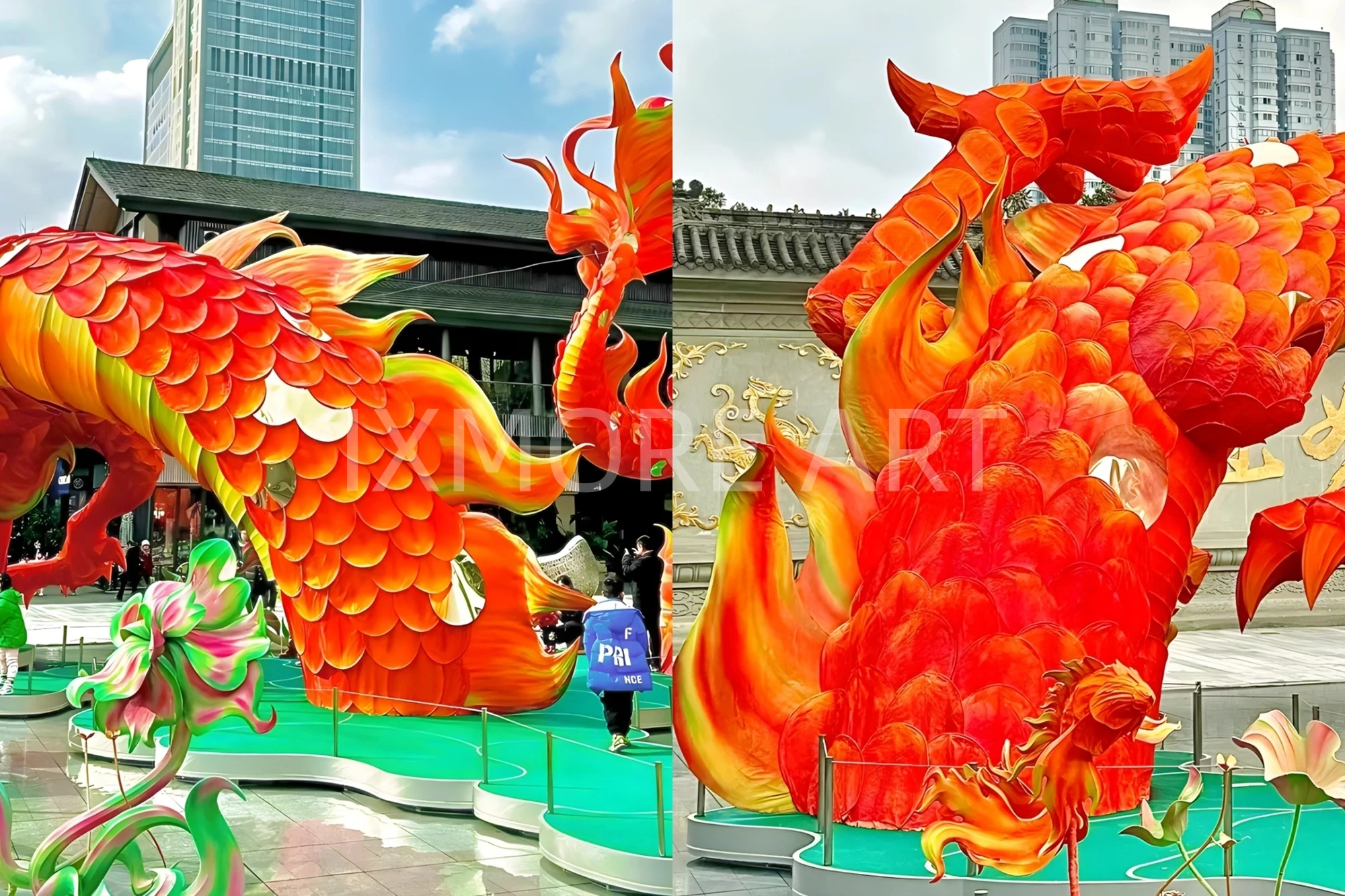 Taikoo-Li-shopping-mall-installation-art-custom-fabrication-factory(10)