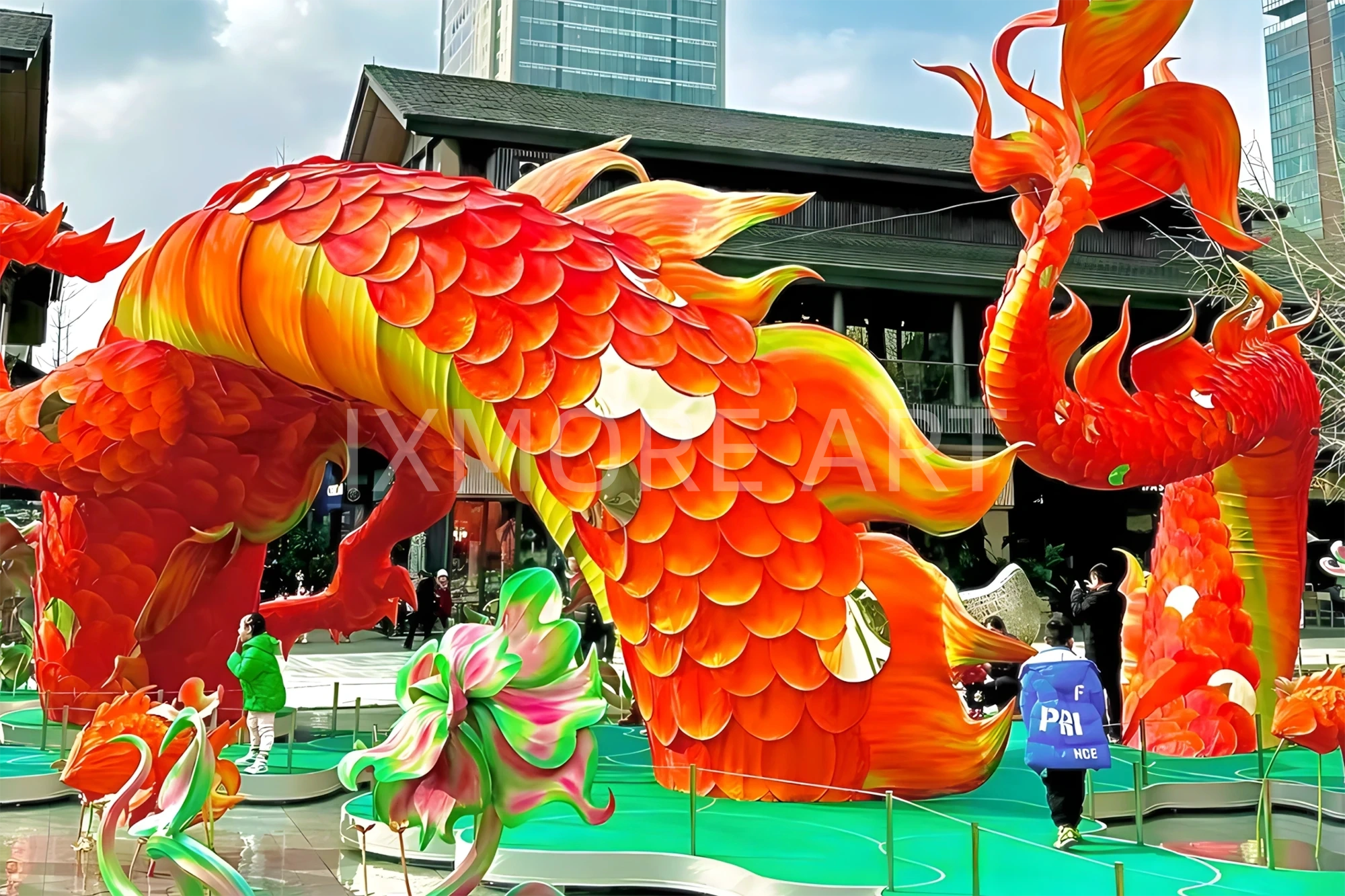 Taikoo-Li-shopping-mall-installation-art-custom-fabrication-factory(7)