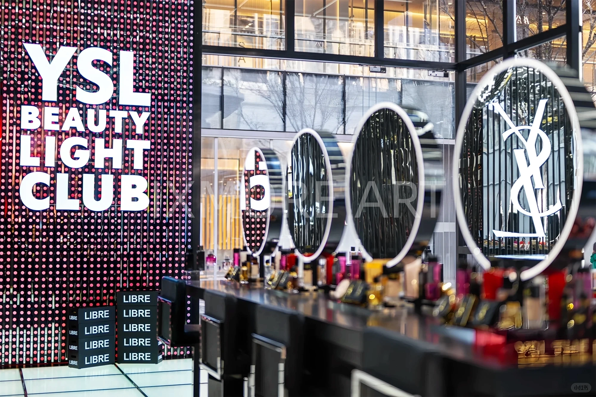 YSL brand event large-scale art installation custom – immersive marketing display prop factory production panoramic view（11）
