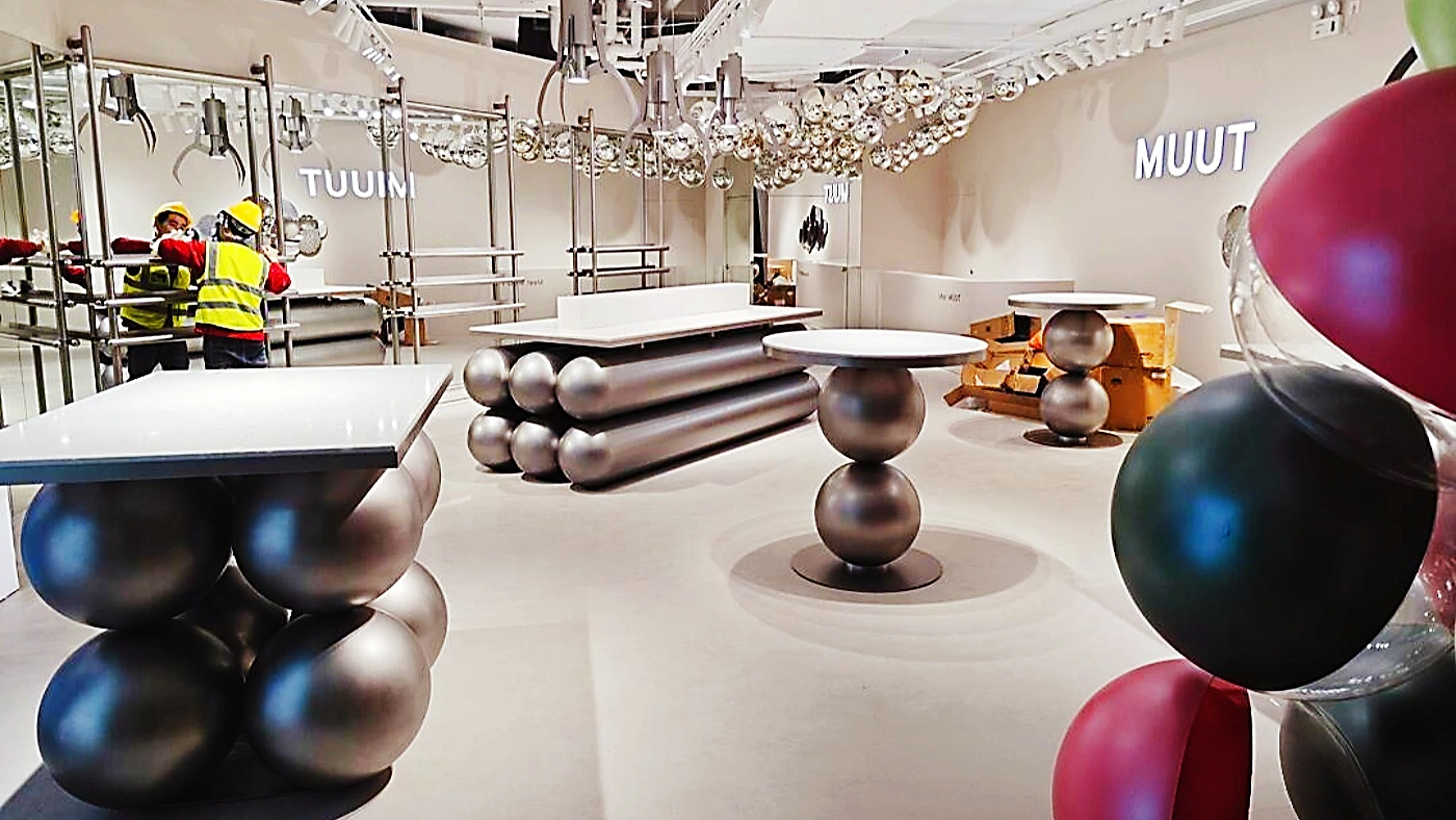 Custom commercial prop fabrication with CNC machining, metal welding, and surface finishing